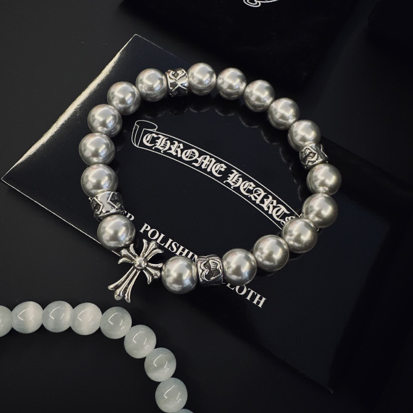 Chrome Hearts Beaded Bracelet Set